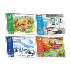 μπλοκ daler rowney watercolor a4 190gr 02.08.0097
