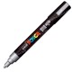 ΜΑΡΚΑΔΟΡΟΣ POSCA PC-5M UNI BALL ΑΣΗΜΙ μαρκαδοροσ posca pc-5m uni ball ασημι 02.03.0086