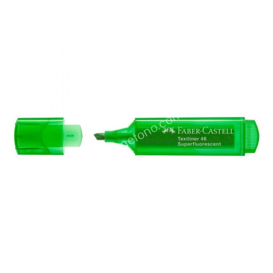 υπογραμμιστησ fluo 1546 πρασινοσ faber castell 02.13.0078
