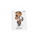 τετραδιο καρφιτσα νεον kidz 17x25 40φυλλων skag 02.11.0144