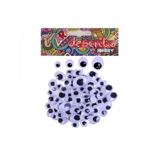 ματακια μαυρα οβαλ 20 mm 07.00.0669