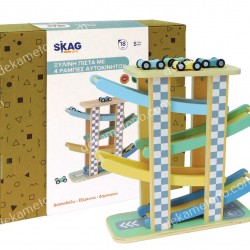 ΞΥΛΙΝΗ ΠΙΣΤΑ ΜΕ 4 ΡΑΜΠΕΣ ΑΥΤΟΚΙΝΗΤΟΥ  PH05W012 SKAG 