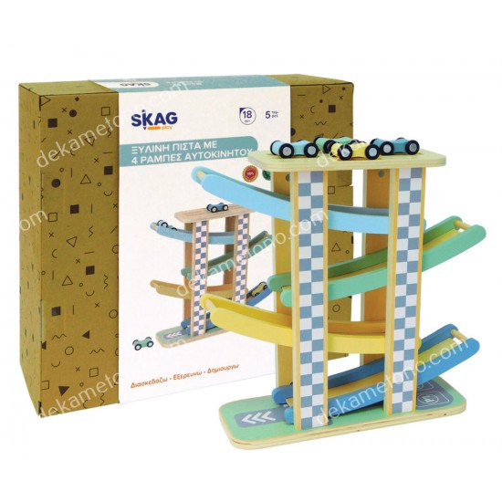 ξυλινη πιστα με 4 ραμπεσ αυτοκινητου ph05w012 skag 06.06.0094