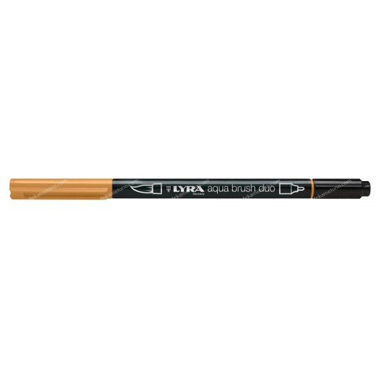 μαρκαδοροσ πινελο aqua brush duo brown orche 02.03.0066