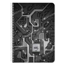 ΤΕΤΡΑΔΙΟ ΣΠΙΡΑΛ 17Χ25 3 ΘΕΜΑΤΩΝ, 90 ΦΥΛΛΑ