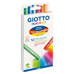 κηρομπογιεσ giotto cera maxi 12τεμ 02.06.0010