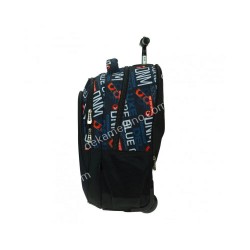 ΤΣΑΝΤΑ ΤΡΟΛΛΕΥ BLUE CORE NO FEAR