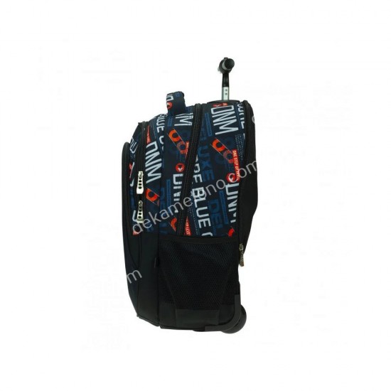 τσαντα τρολλευ blue core no fear 03.02.0101