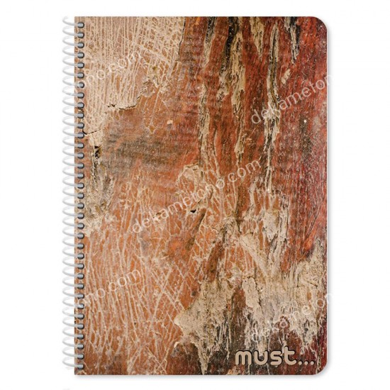 τετραδιο σπιραλ α4 must woods 1θεματοσ, 30 φυλλα 02.11.0364