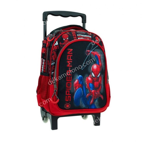 τσαντα τρολλευ νηπιου spiderman logo gim 03.00.0064