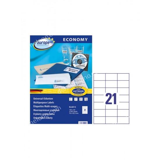 ετικετεσ i+l+c 70x42,3mm 21 φυλλο πακετο 100 φυλλων avery 01.14.0127