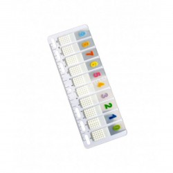 ΣΕΛΙΔΟΔΕΙΚΤΕΣ 10 ΑΡΙΘΜΩΝ ΜΕ ΠΛΑΣΤΙΚΟ ΧΑΡΑΚΑ