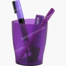 ΜΟΛΥΒΟΘΗΚΗ ΠΛΑΣΤΙΚΗ ΔΙΑΦΑΝΗ ΧΡΩΜΑ ΜΩΒ