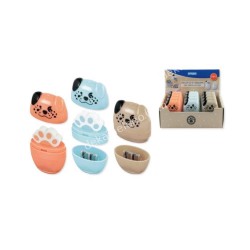 ΞΥΣΤΡΑ ΔΙΠΛΗ ΚΑΙ ΓΟΜΑ DOG COLLECTION 3 ΧΡΩΜΑΤΑ ΚΑΙ ΣΧΕΔΙΑ STYLEX