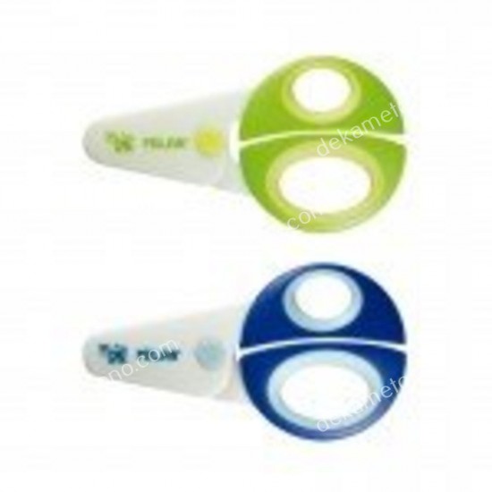 ψαλιδι παιδικο funny με πλαστικεσ λεπιδεσ 12,2cm milan 02.02.0019