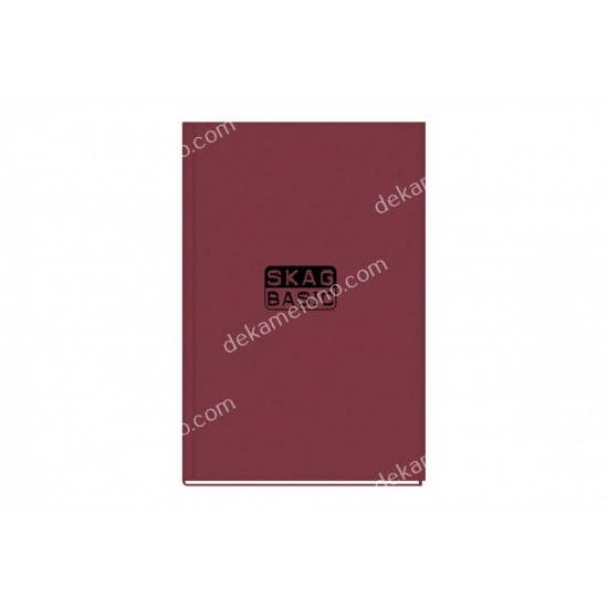 τετραδιο βιβλιοδετημενο basic 17χ25 skag 02.11.0029