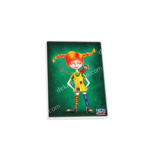 τετραδιο καρφιτσα νεον kidz 17x25 40φυλλων skag 02.11.0144