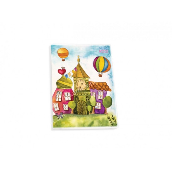 τετραδιο καρφιτσα νεον kidz 17x25 40φυλλων skag 02.11.0144