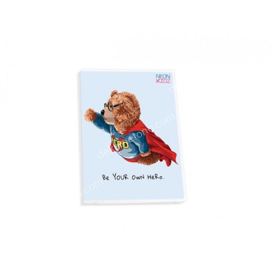 τετραδιο καρφιτσα νεον kidz 17x25 40φυλλων skag 02.11.0144