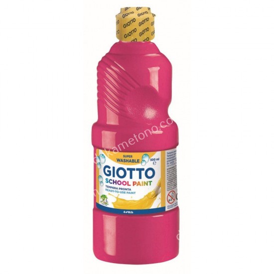 τεμπερα giotto σχολικη 500ml φουξια 02.04.0024
