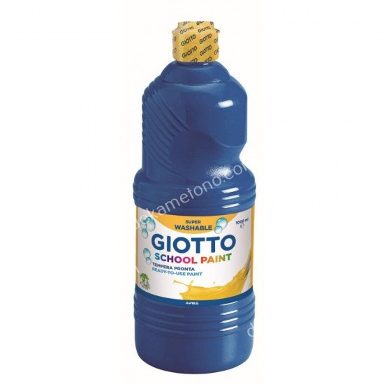 τεμπερα giotto σχολικη 1000ml μπλε σκουρο 02.04.0038