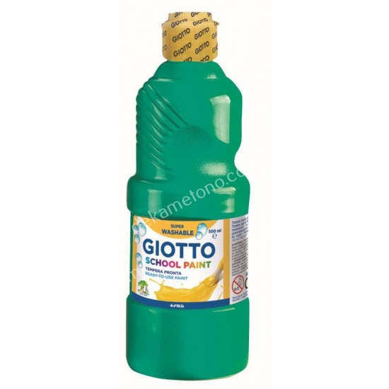 τεμπερα πρασινο 500ml σχολικη giotto 02.04.0046