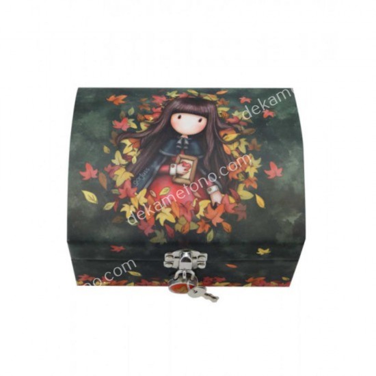 μπιζουτιερα με κλειδι santoro gorjuss “autumn leaves” 08.00.0301