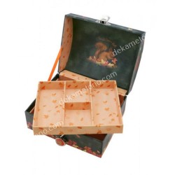 ΜΠΙΖΟΥΤΙΕΡΑ ΜΕ ΚΛΕΙΔΙ SANTORO GORJUSS “AUTUMN LEAVES”