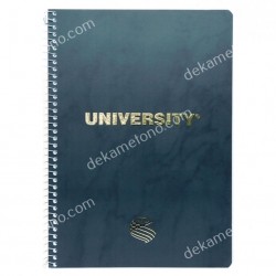 ΤΕΤΡΑΔΙΟ ΣΠΙΡΑΛ UNIVERSITY GOLD 17*25 2ΘΕΜΑΤΩΝ Νο9082 SKAG