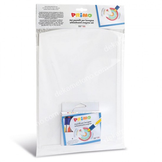 χρωματα για ασπροπινακα σετ 8 χρωματα + 1 πινακα 06.09.0046