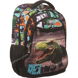 ΣΑΚΙΔΙΟ ΠΛΑΤΗΣ BACK ME UP DINO  357-02031