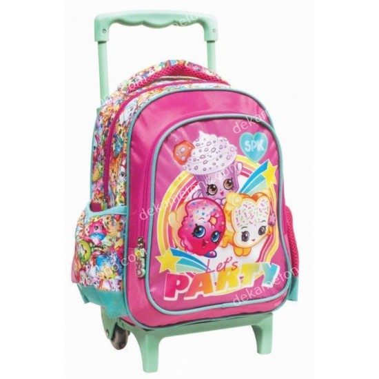 τσαντα τρολλευ νηπιαγωγειου shopkin let s party 03.00.0019