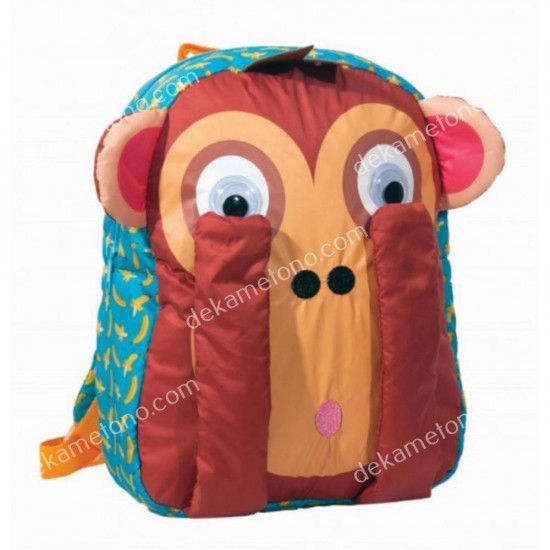 τσαντα πλατησ νηπιαγωγειου monkey 312-00053 03.01.0045