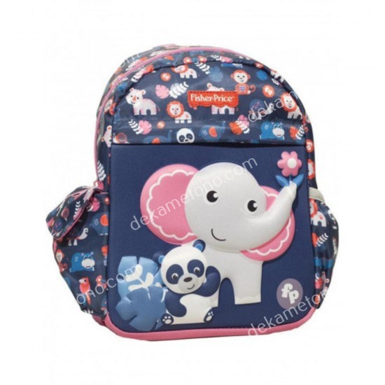 τσαντα πλατησ νηπιαγωγειου fisher-price elephant and panda 349-01054 03.01.0017