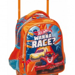 ΤΣΑΝΤΑ ΤΡΟΛΛΕΥ ΝΗΠΙΑΓΩΓΕΙΟΥ HOT WHEELS