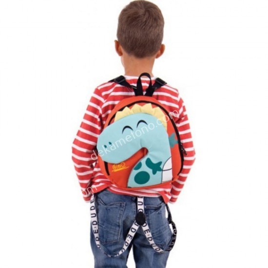 τσαντα πλατησ νηπιαγωγειου baby gino 120932 03.01.0003