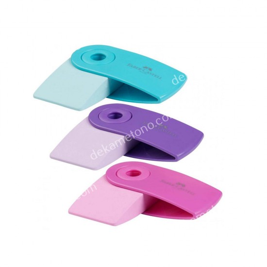 σβηστρα sleeve mini sparkle faber-castell 3 χρωματα 02.16.0062