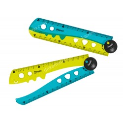 γεωμετρικο μοιρογνωμονιο geometric 180° - 12 cm 02.20.0064