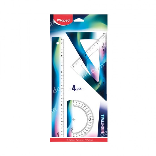 γεωμετρικο σετ οργανων nightfall 30 cm 4 pieces 02.20.0063