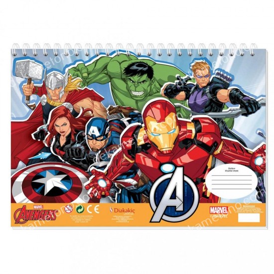 μπλοκ ζωγραφ iron man 02.08.0085