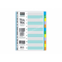 ΕΥΡΕΤΗΡΙΟ ΧΑΡΤΙΝΟ ΧΡΩΜΑΤΙΣΤΟ SKAG 12ΦΥΛΛΑ.