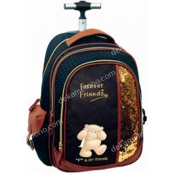 ΤΣΑΝΤΑ ΤΡΟΛΛΕΥ FOREVER FRIENDS GOLD 333-46074