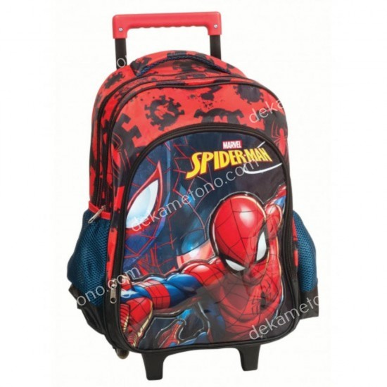 τσαντα τρολλευ δημοτικου spiderman black 337-70074 03.02.0038