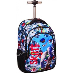 ΤΣΑΝΤΑ ΤΡΟΛΛΕΥ NO FEAR COLOR SKATE 347-43074