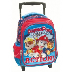 ΤΣΑΝΤΑ ΤΡΟΛΛΕΥ ΔΗΜΟΤΙΚΟΥ PAWPATROL 334-19074