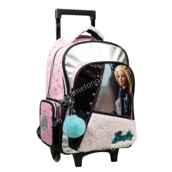 ΤΣΑΝΤΑ ΤΡΟΛΛΕΥ ΔΗΜΟΤΙΚΟΥ BARBIE FUR FASHION 349-65074