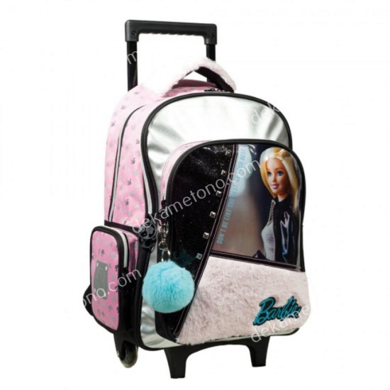 τσαντα τρολλευ δημοτικου barbie fur fashion 349-65074 03.02.0046