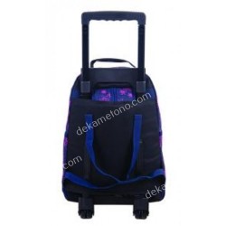 ΤΣΑΝΤΑ TROLLEY PULSE WHEELS JEANS FLOWER 120826