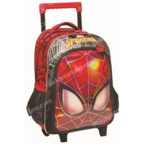 τσαντα τρολλευ δημοτικου spiderman face 337-73074 03.02.0061