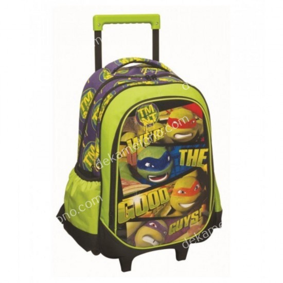 τσαντα τρολλευ δημοτικου ninja good guys 334-09074 03.02.0026